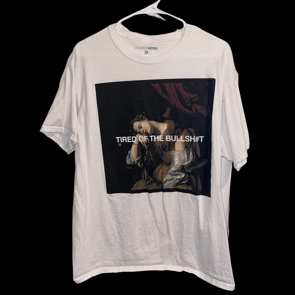 White “Fashion Nova” Shirt